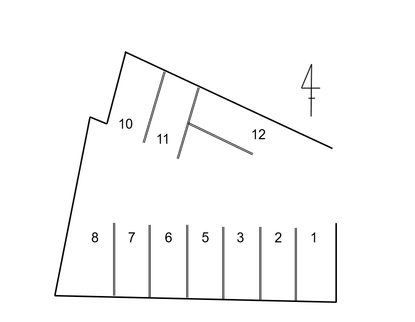 P23の駐車配置図