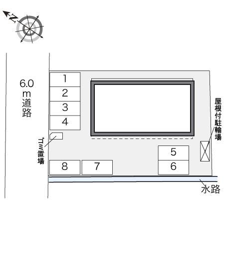 チャオ泉(31173)の駐車配置図