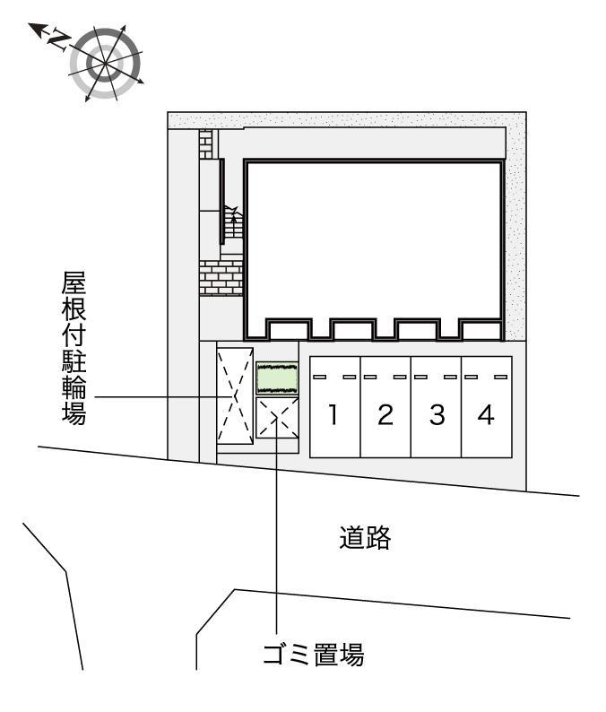 大塚新町(54297)の駐車配置図