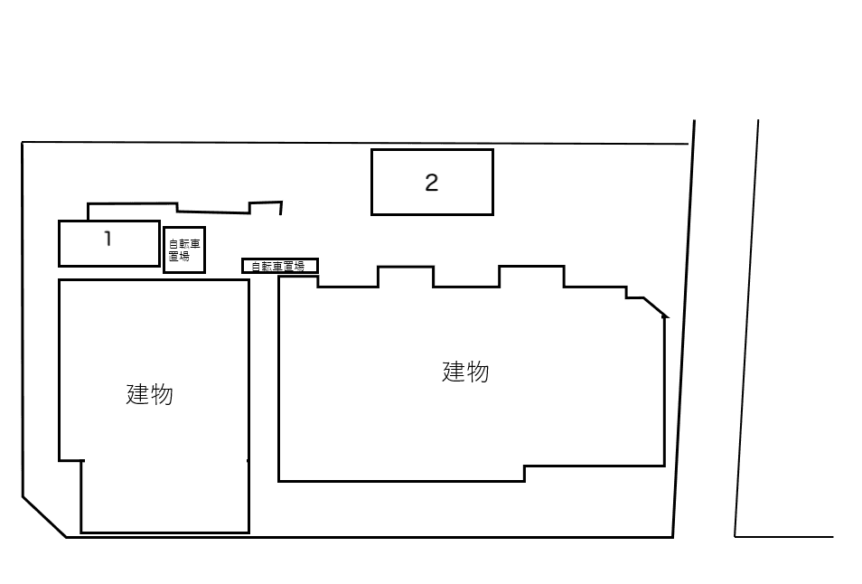 ラフィスタ北赤羽の駐車配置図