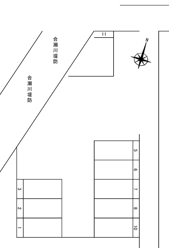 J-088の駐車配置図