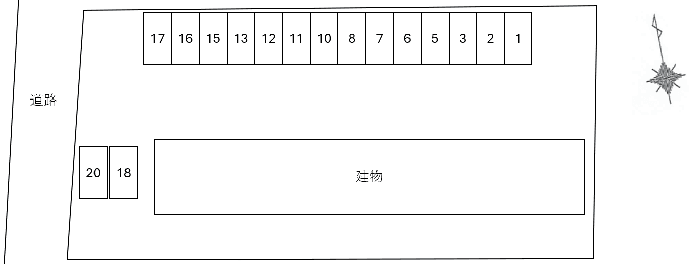 Eminenceの駐車配置図