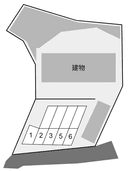 CASA清水の駐車場