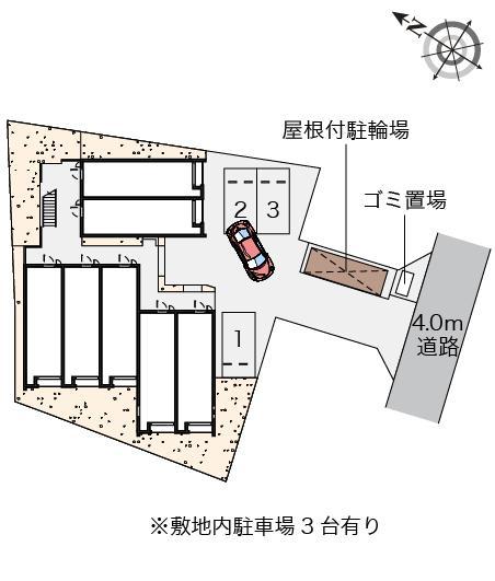 クレイノティアラ(57196)の駐車配置図
