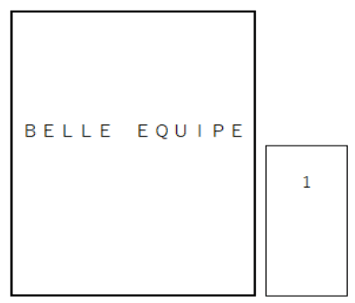 BELLE EQUIPE(ベルエキプ)の駐車配置図