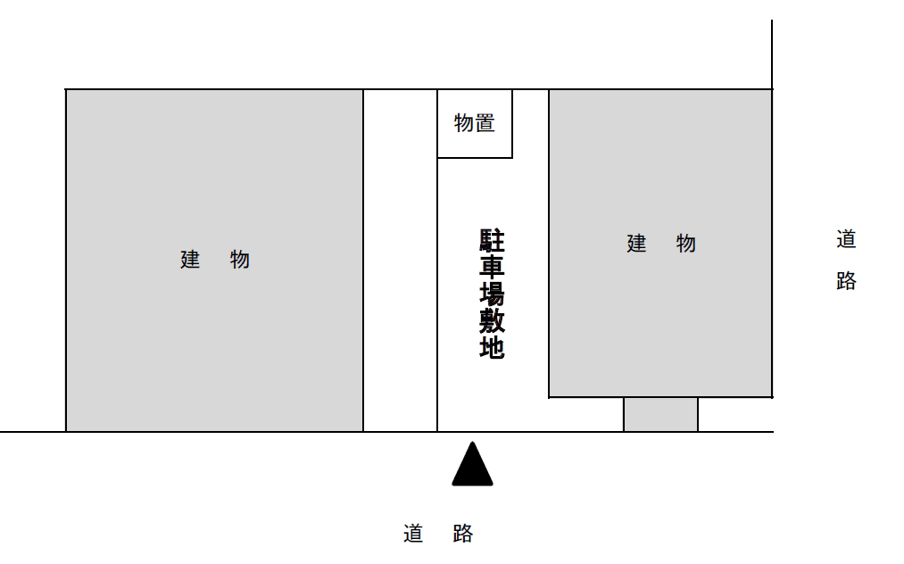 富田2丁目佐々木駐車場の駐車配置図