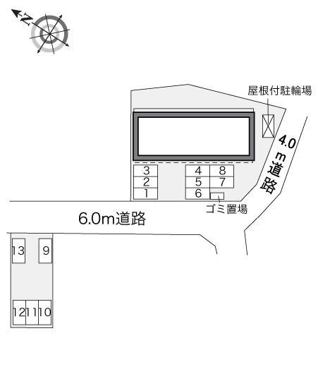 Cozy山崎(29231)の駐車配置図