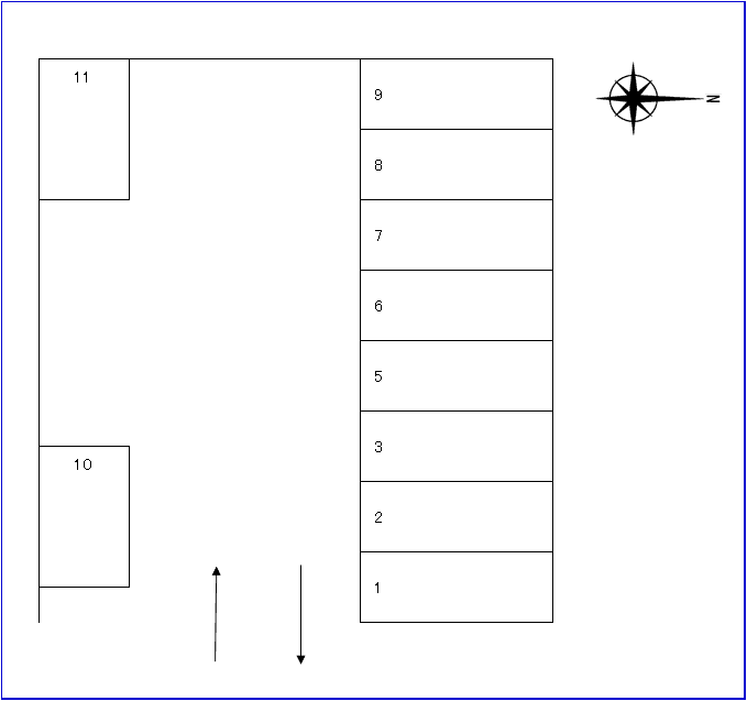 J-113の駐車配置図