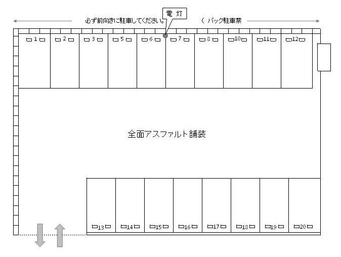 J-324の駐車配置図