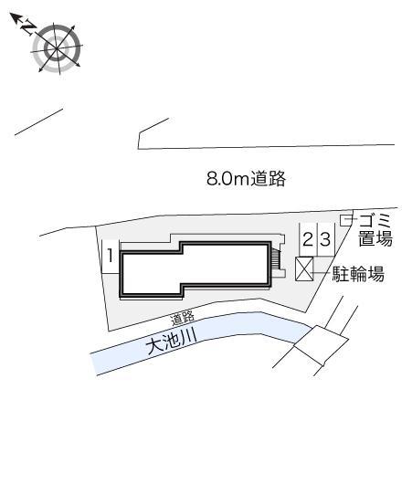 あやめ池疋田(21764)の駐車配置図