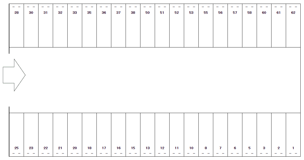 320128の駐車配置図
