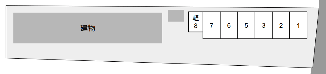 Belle Fleurの駐車配置図