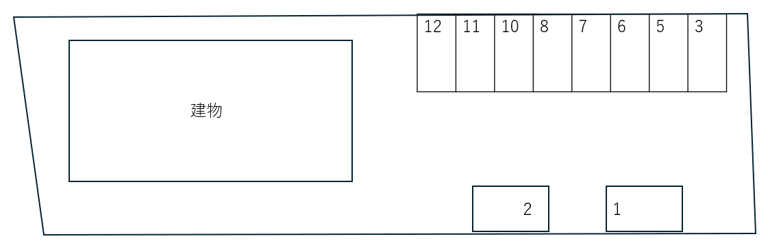 MIRAING Ⅴの駐車配置図