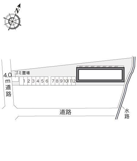 セゾン(20296)の駐車配置図