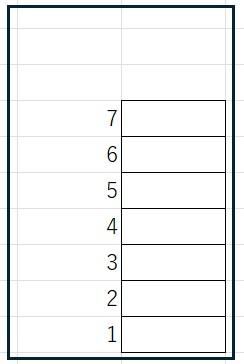 パーキングスペース東堀前通2番町月極駐車場の駐車配置図