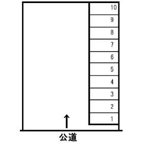 ライフパーキングの駐車配置図