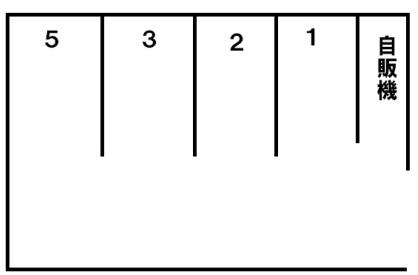374八幡町駐車場の駐車配置図