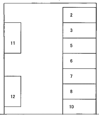 NO.46の駐車配置図