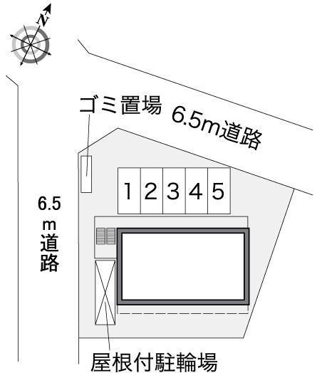 道明町(36249)の駐車配置図