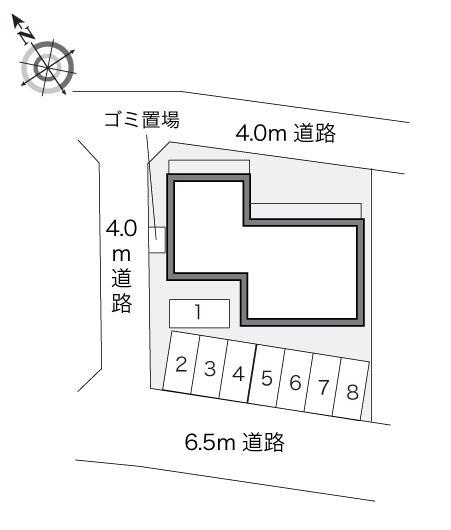Reds Place(23867)の駐車配置図