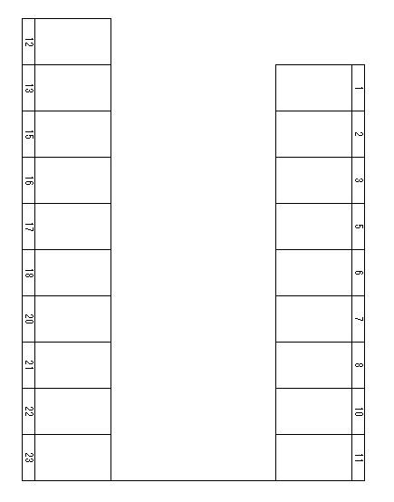 J-032の駐車配置図