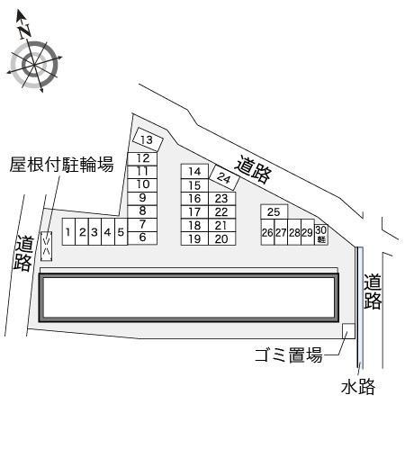 こっこま(22661)の駐車配置図