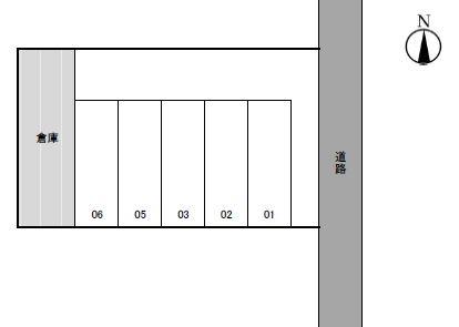 加藤堀之内パークの駐車配置図