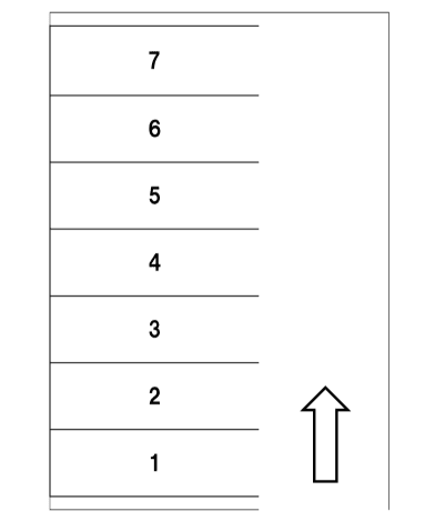 本荘パーキングの駐車配置図