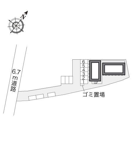 S M E(20243)の駐車配置図