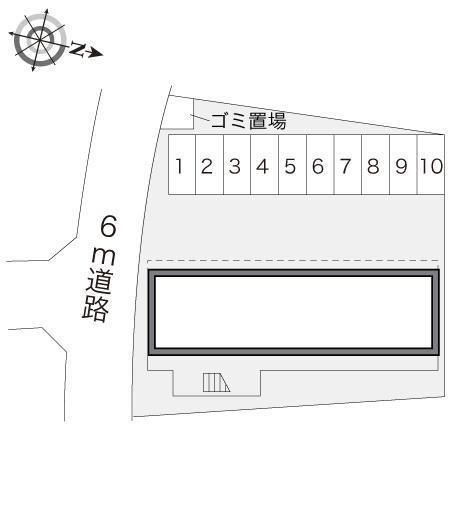 モンテ ヴィオ(18246)の駐車配置図