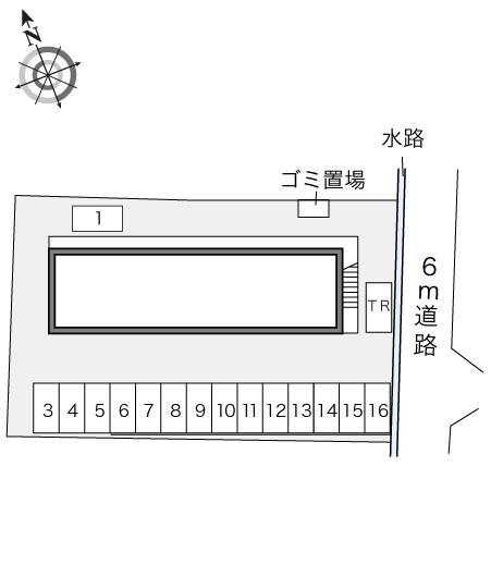 信州IN-1(12415)の駐車配置図
