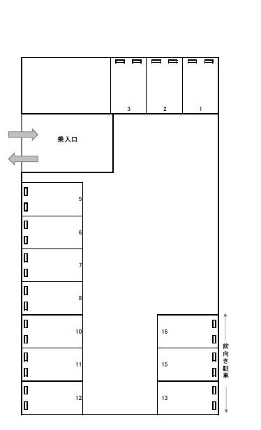 J-914の駐車配置図