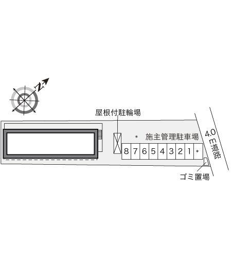 安清 K(32715)の駐車配置図