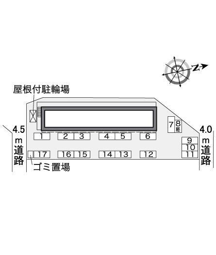 A&Y Ⅰ(37645)の駐車配置図