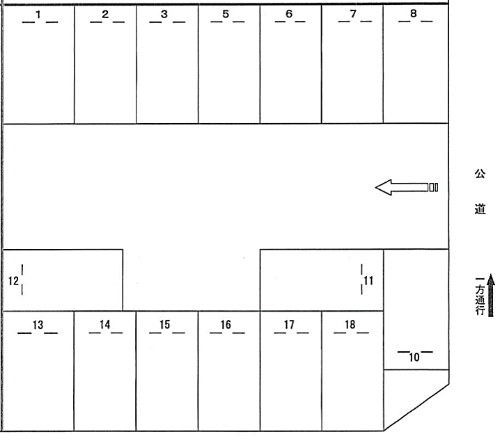 252の駐車配置図
