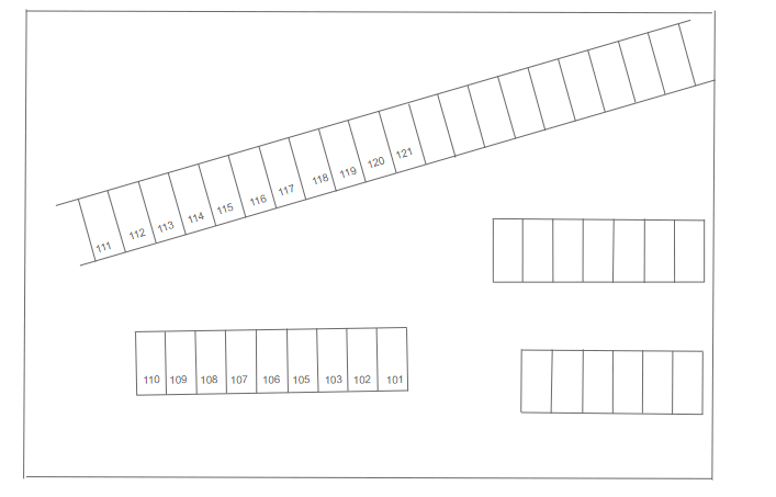 内原第三の駐車配置図