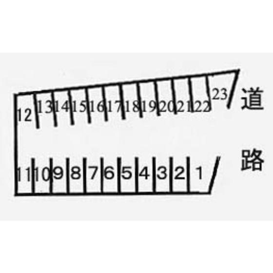 PD馬渕朝比奈駐車場の駐車配置図
