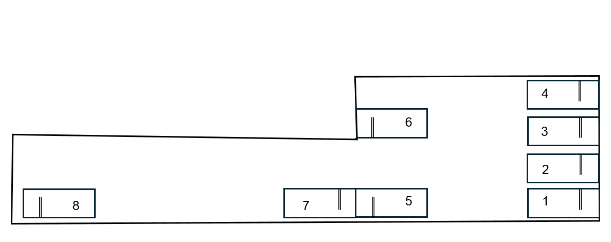 ザ・パーク金屋町の駐車配置図