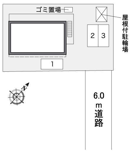 ナカマチ(38538)の駐車配置図