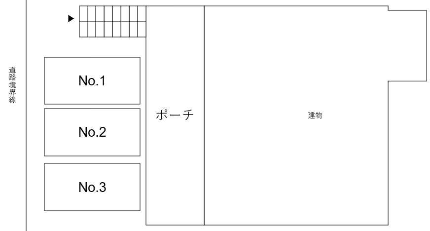 ライオンズマンション歌舞伎町第2の駐車配置図