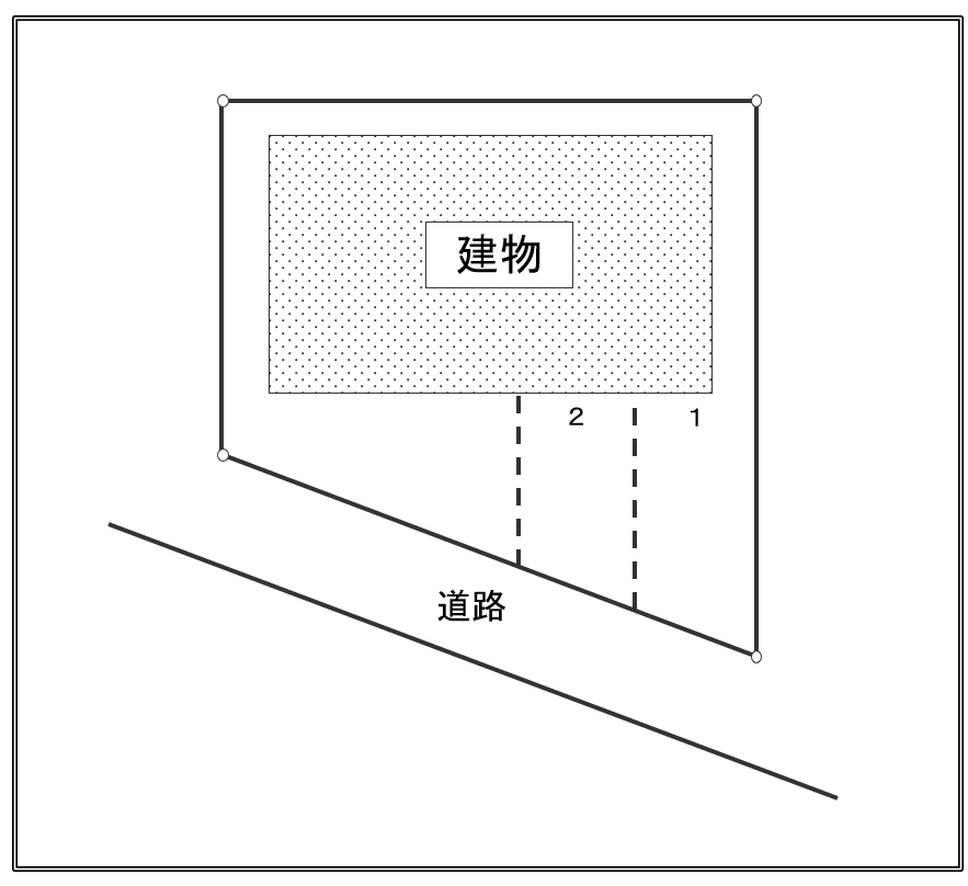 ワタナベガレージの駐車配置図