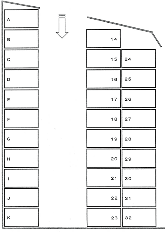 223の駐車配置図
