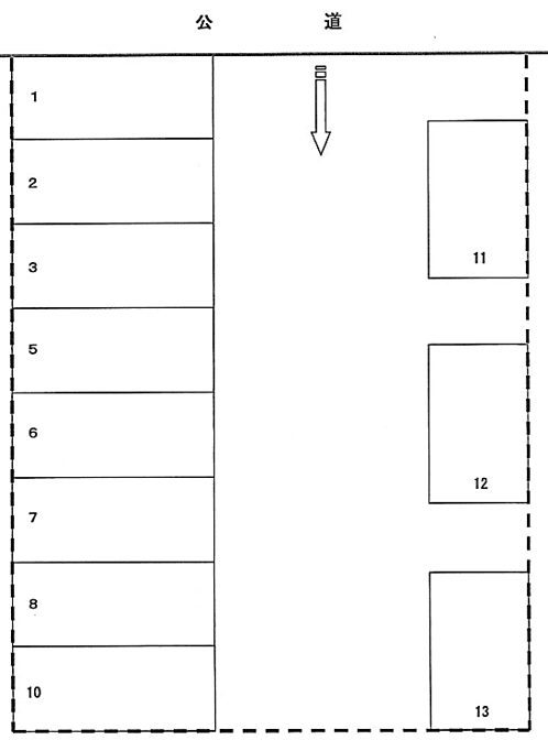 80の駐車配置図