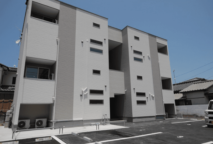 CB新宮ラシュレの外観・駐車場イメージ1枚目