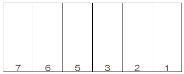 MSエステートパーキングの駐車配置図