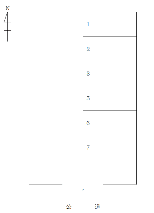 810の駐車配置図