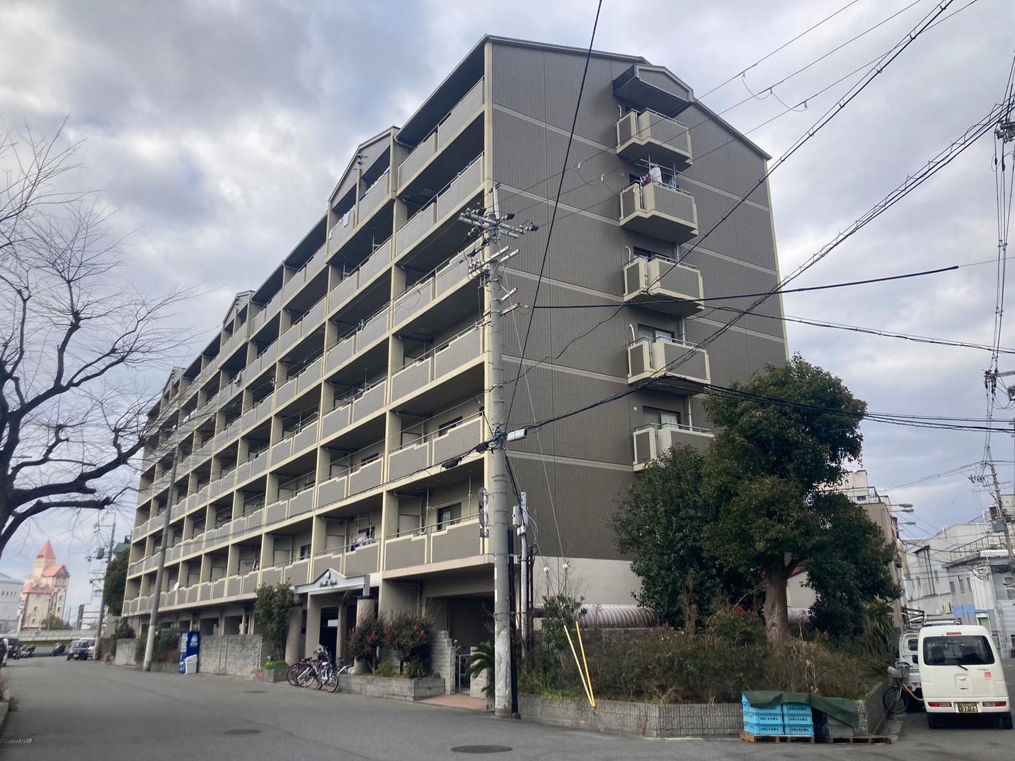 ファミール永田の外観・駐車場イメージ1枚目