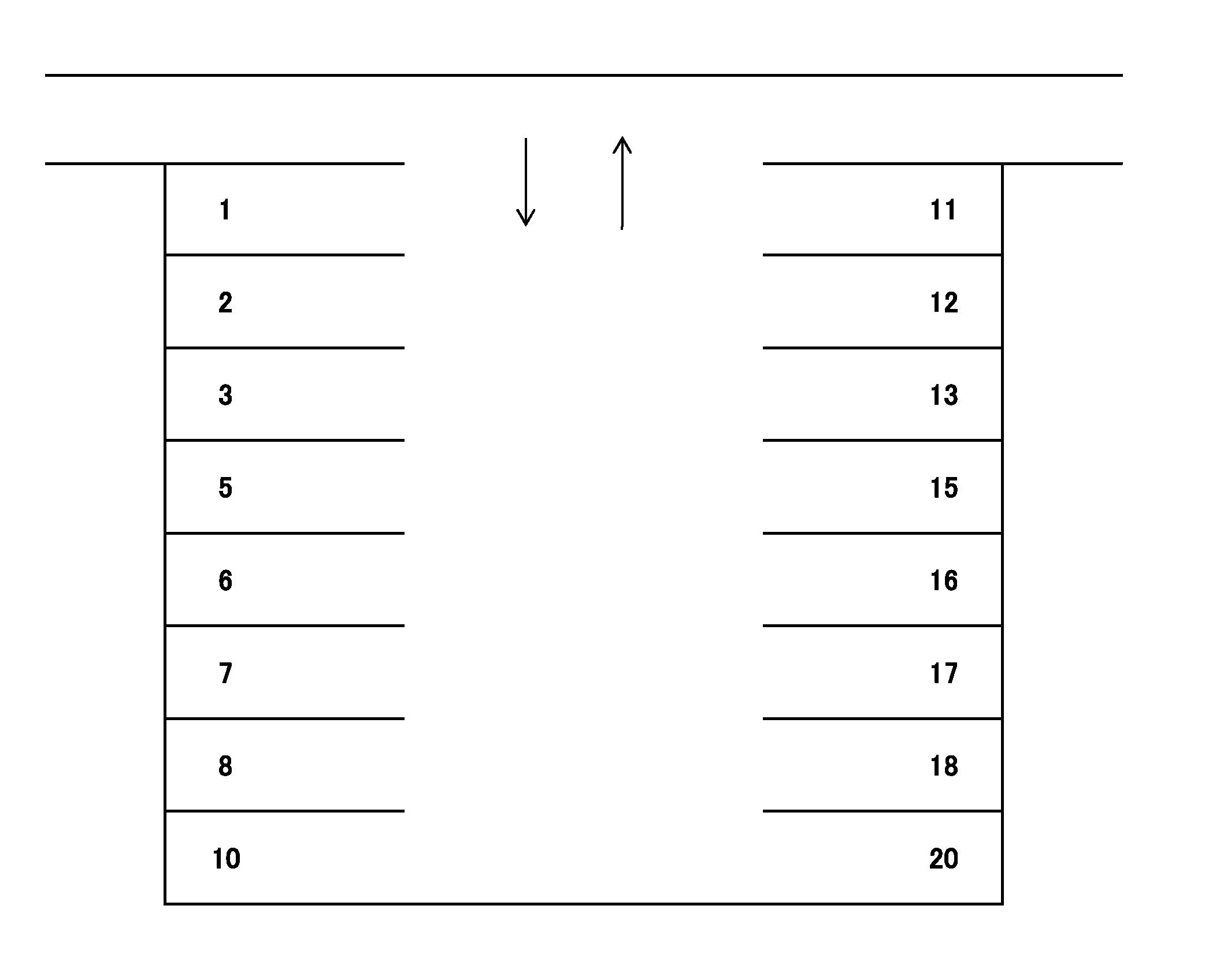 J-034の駐車配置図