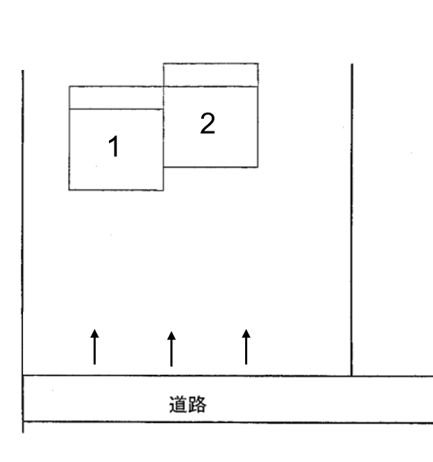 OK駐車場の駐車配置図