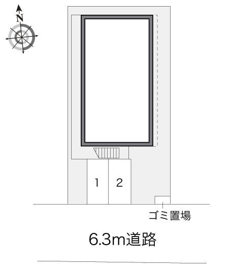 SHOU(19322)の駐車配置図